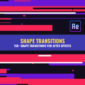 150+ Shape Transitions For After Effects