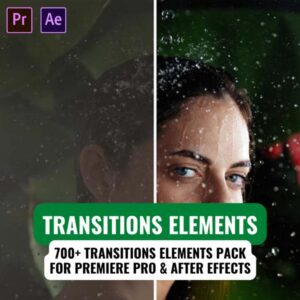 700+ Transition Elements For Premiere Pro & After Effects